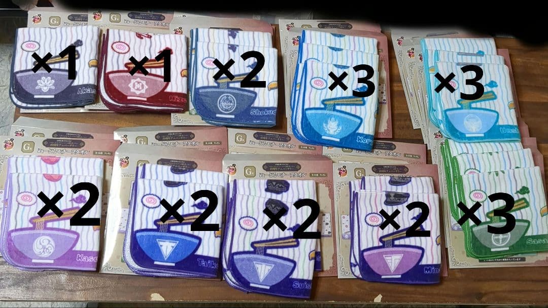 刀剣乱舞くじ10周年アニバーサリー A賞B賞D賞E賞F賞G賞