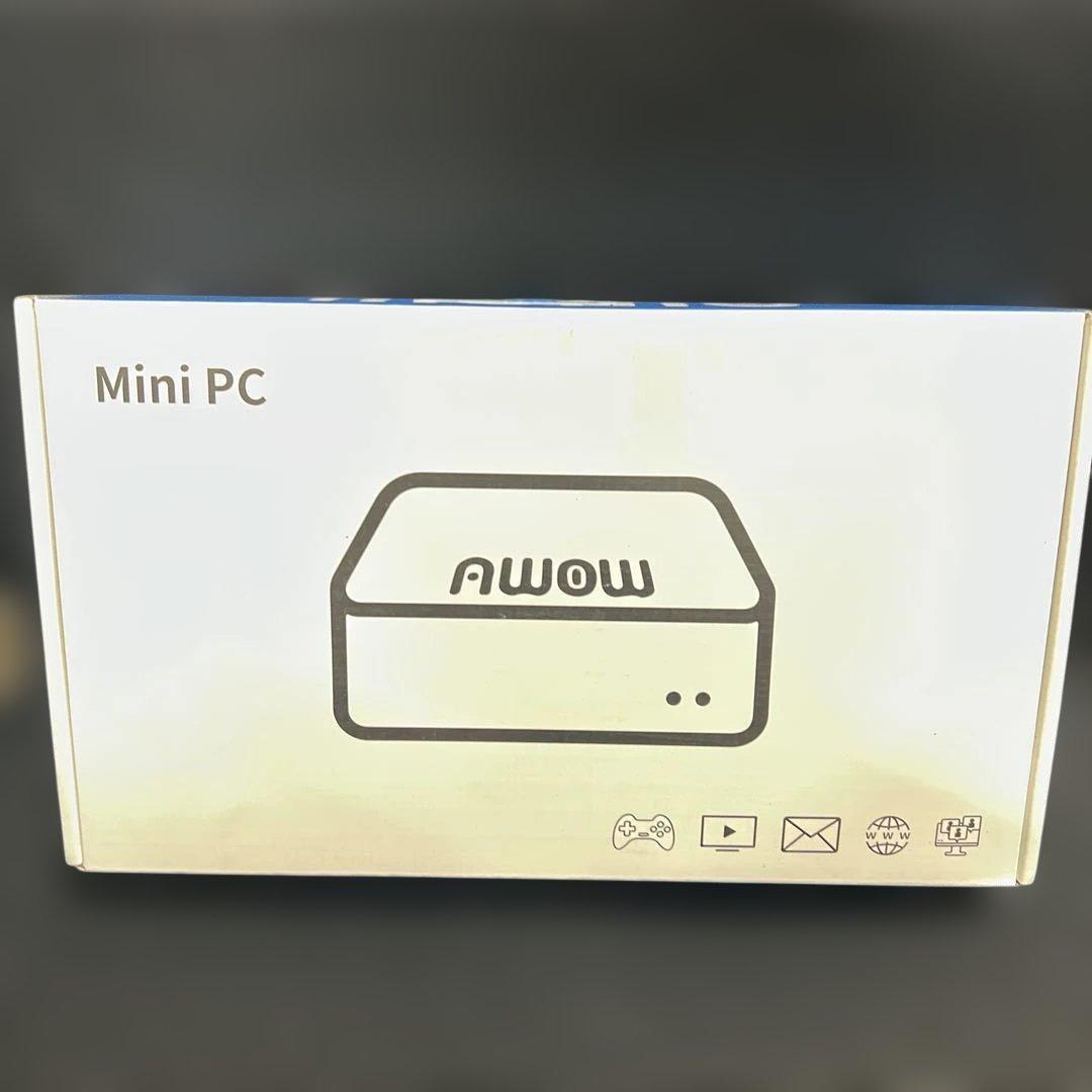 AWOWミニpc win11 Pro N100 16GB DDR4 512GB