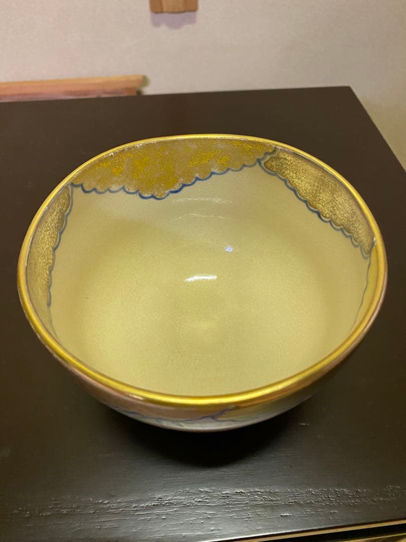 茶道具/茶碗⭐︎永楽善五郎⭐︎仁清『鳥松竹梅』茶碗 二重共箱 茶の湯