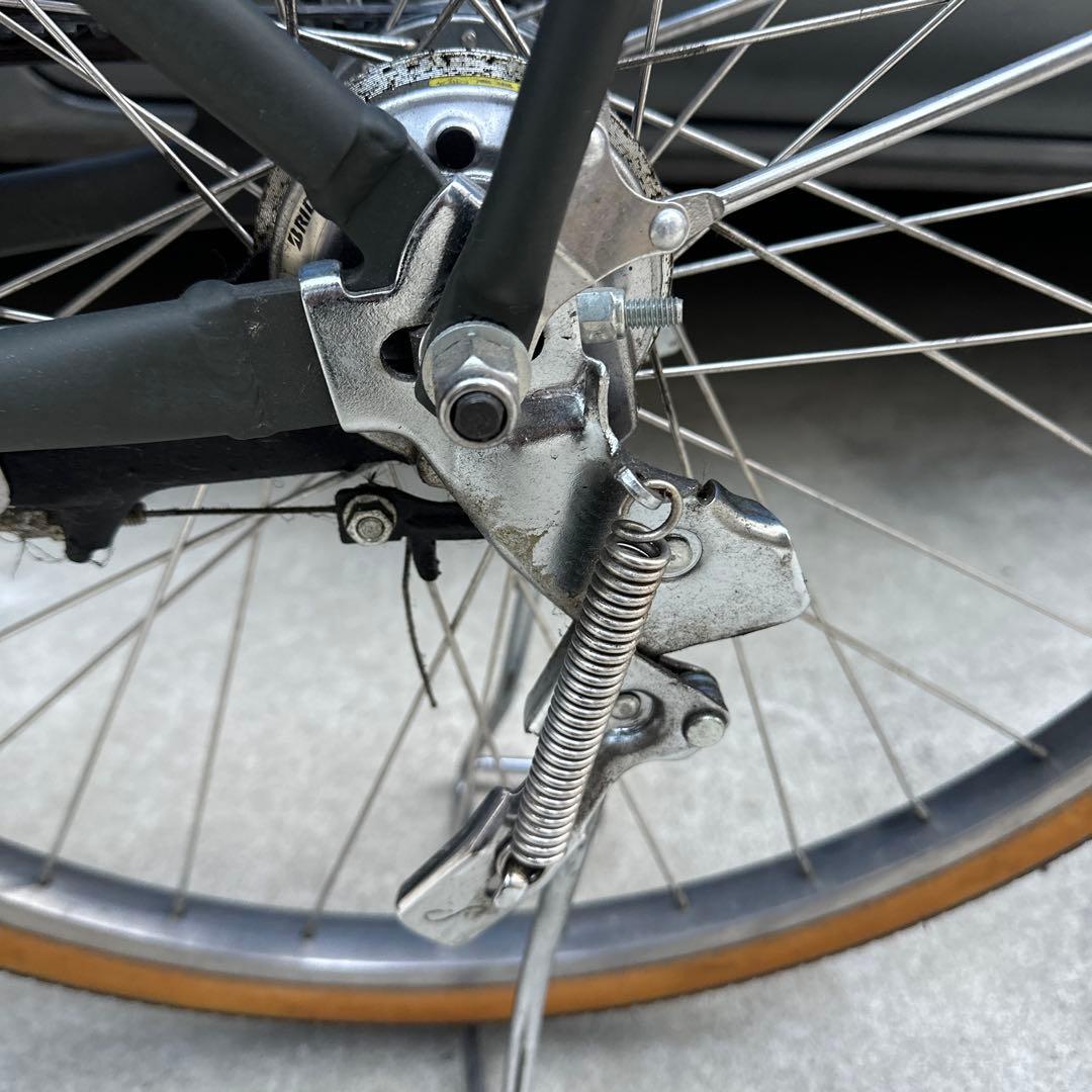 ブリヂストン 電動アシスト自転車FRONTIA DX カーキ 26インチ