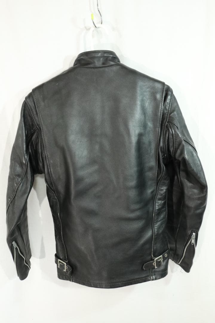 な*や様 Schott ショット 80s～ シングルライダースジャケット □23