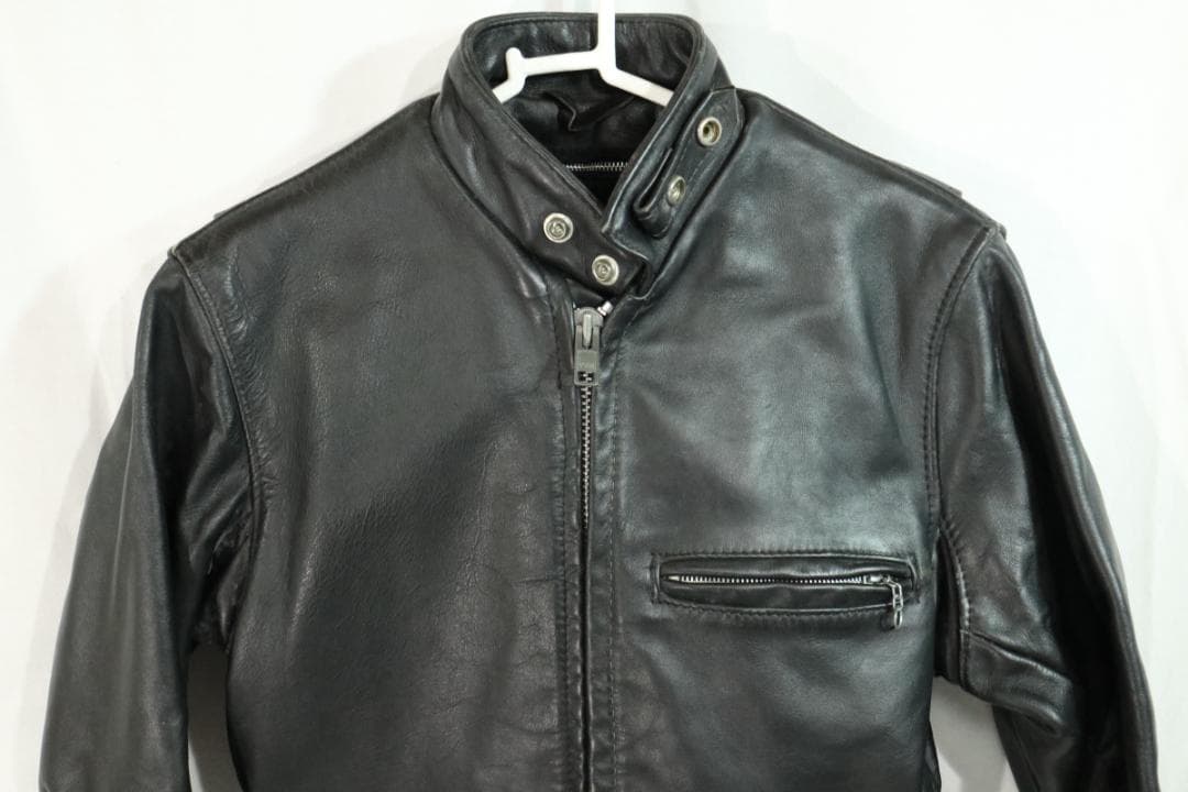な*や様 Schott ショット 80s～ シングルライダースジャケット □23