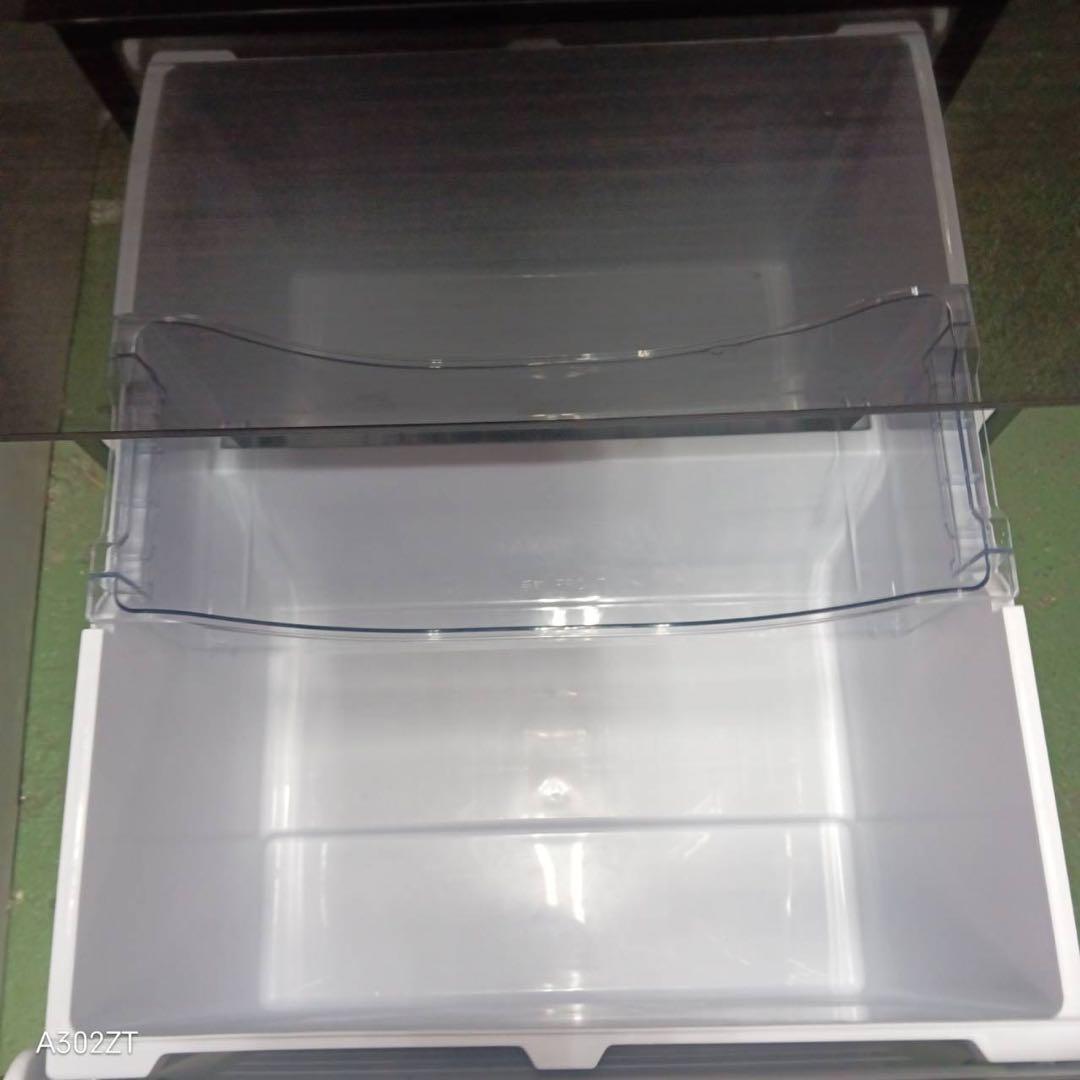 448 AQUA 大型冷蔵庫　400L強　自動製氷　右開き　木目調　おしゃれ