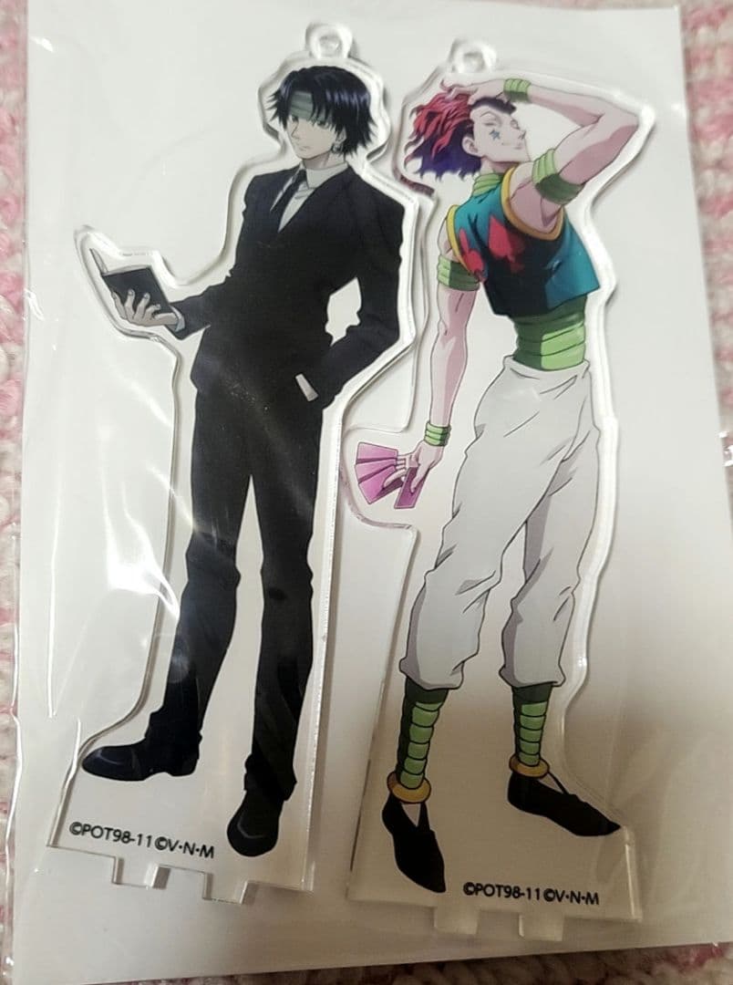 hunterxhunter クロロ ヒソカ カフェ アクリルスタンド Amazon.co.jp