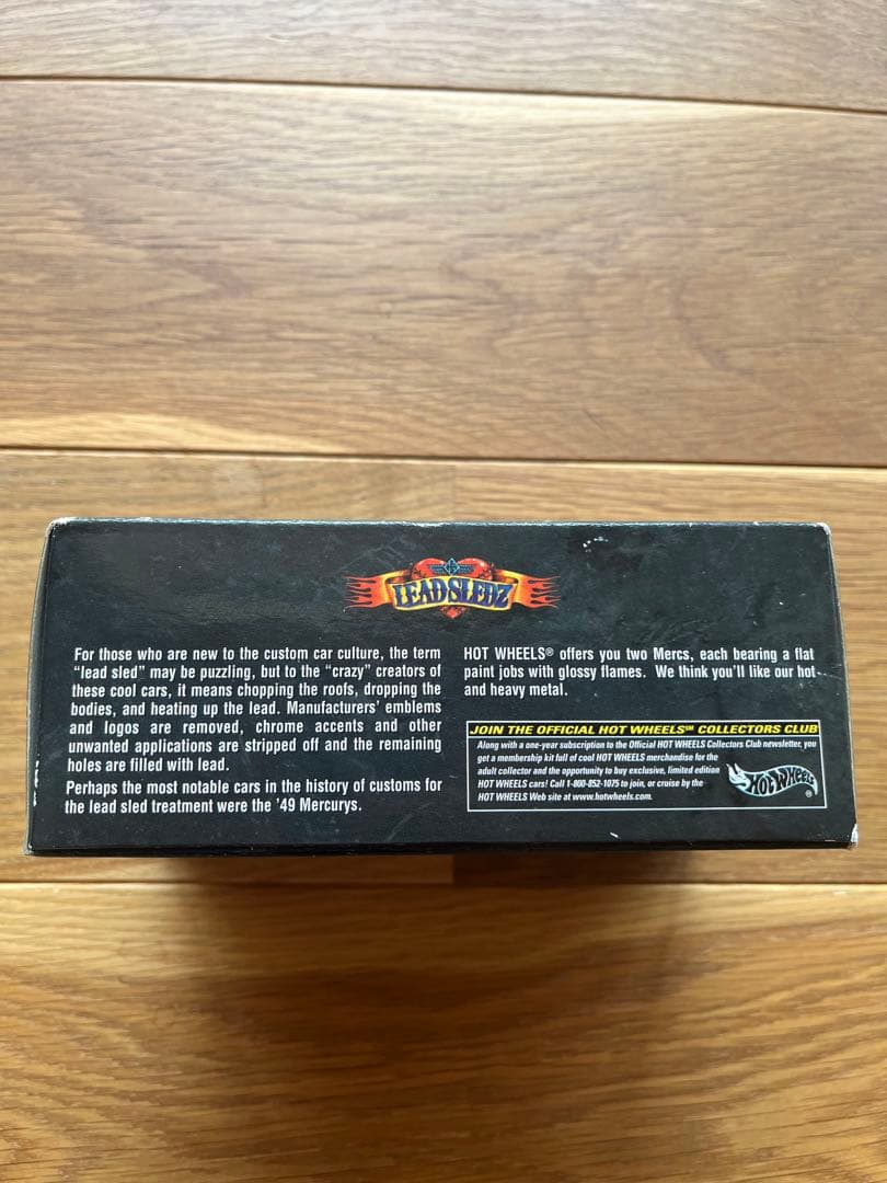 Hot Wheels Lead Sledz ホットロッド　マーキュリー　ミニカー