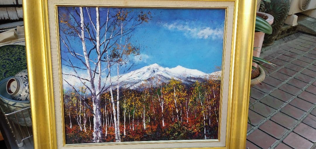 油絵10号です送りもできます