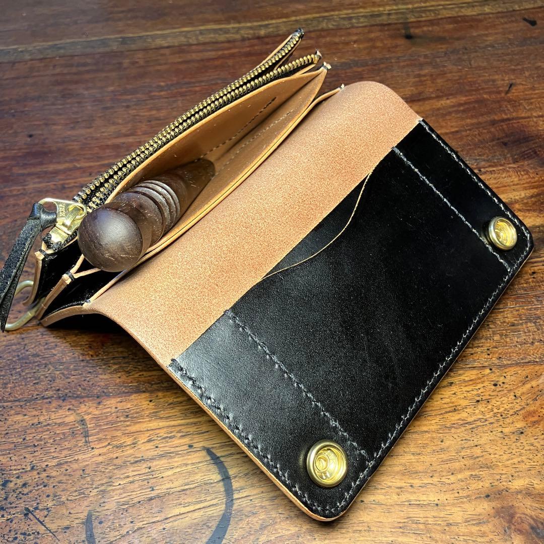 アヤ様オーダー品　ミドルトラッカーウォレット