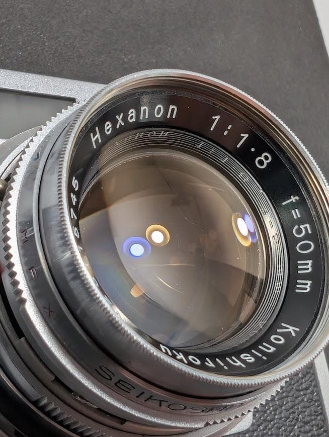 KONICA S レンジファインダーカメラ 50mm F3.5 KONICA ⅢA 50mm F/1.8