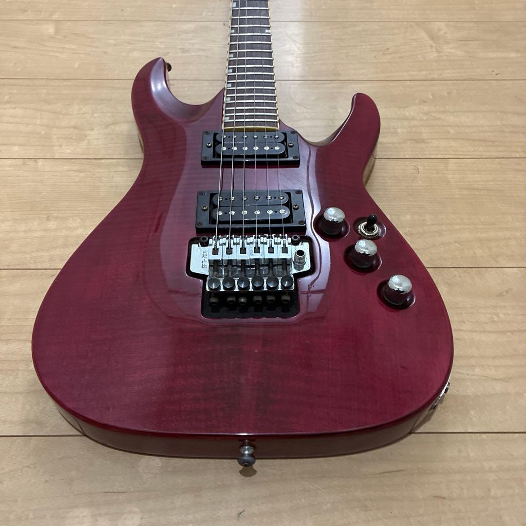 ESP系　ホライゾンHH SPキルトトップ　タケウチフロイドローズ　エレキギター