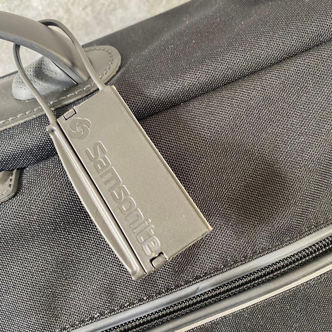 サムソナイト ガーメントケース ビジネスバッグ 2way ショルダー 黒 大容量