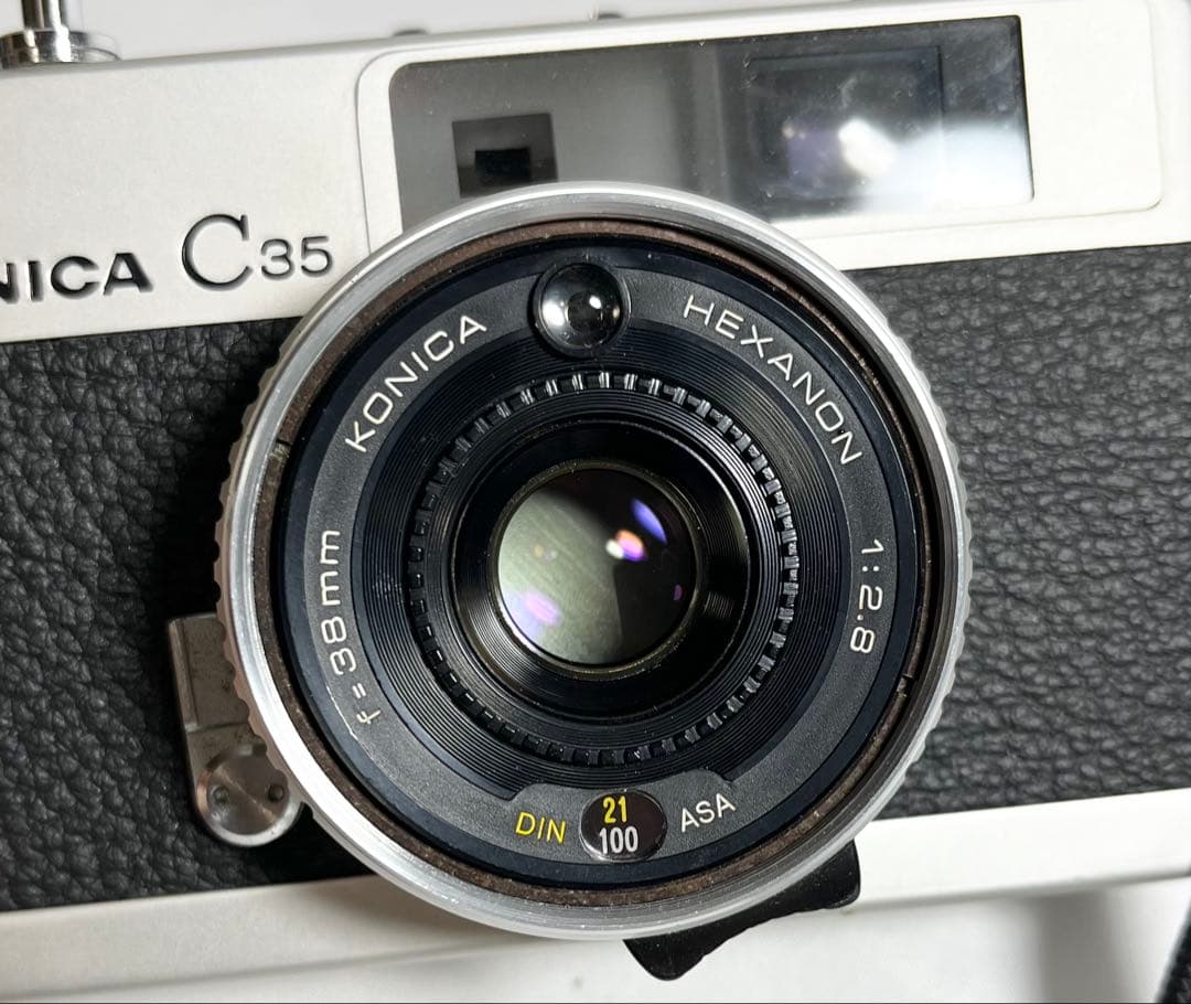 完動品】Konica C35 フィルムカメラ 動作確認済み