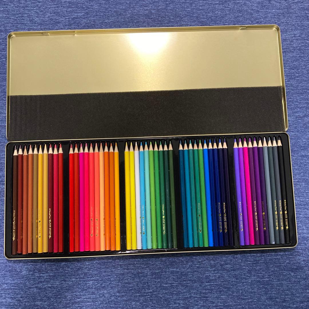 トイストーリー 色鉛筆 50色 ぬり絵 色えんぴつ お絵かき - メルカリ