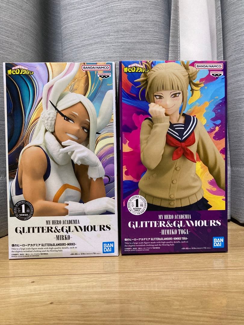 ヒロアカGLITTER&GLAMOURS ミルコ・トガヒミコフィギュアセット - メルカリ