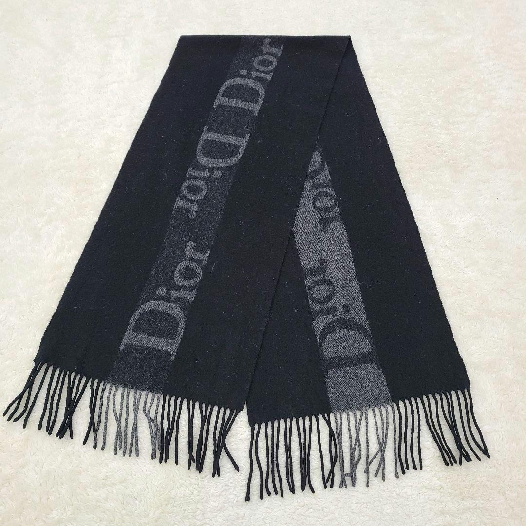 人気】クリスチャンディオール マフラー カシミヤ メリノウール