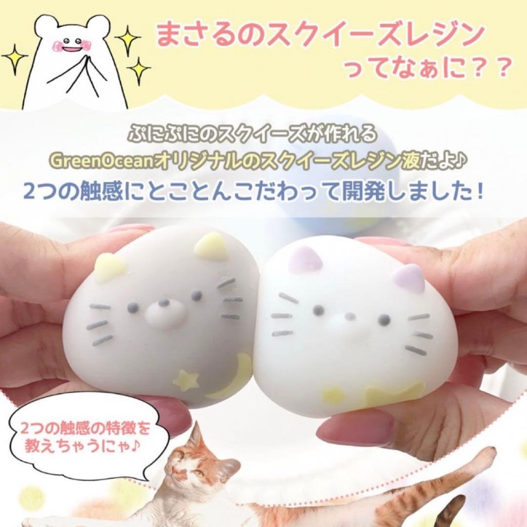 完売品【新品未使用】スクイーズレジンスターターセット greenocean