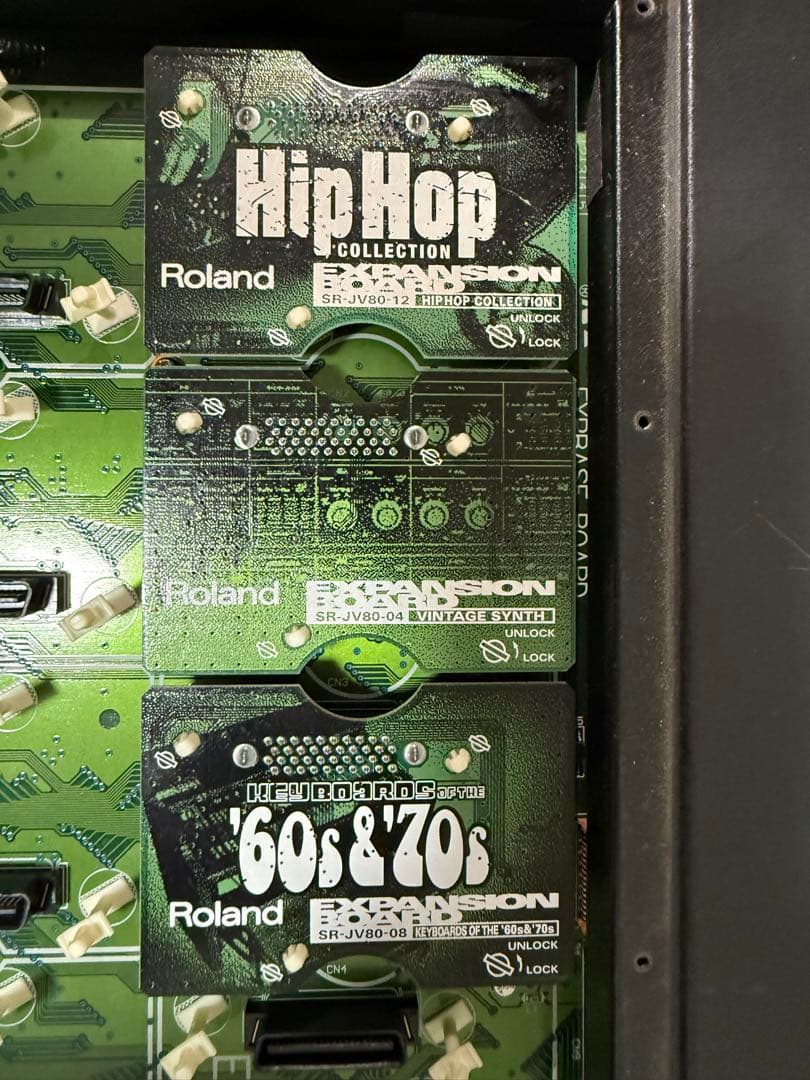 Roland JV-2080 【超貴重拡張カード3枚付き】 Roland 音源モジュール