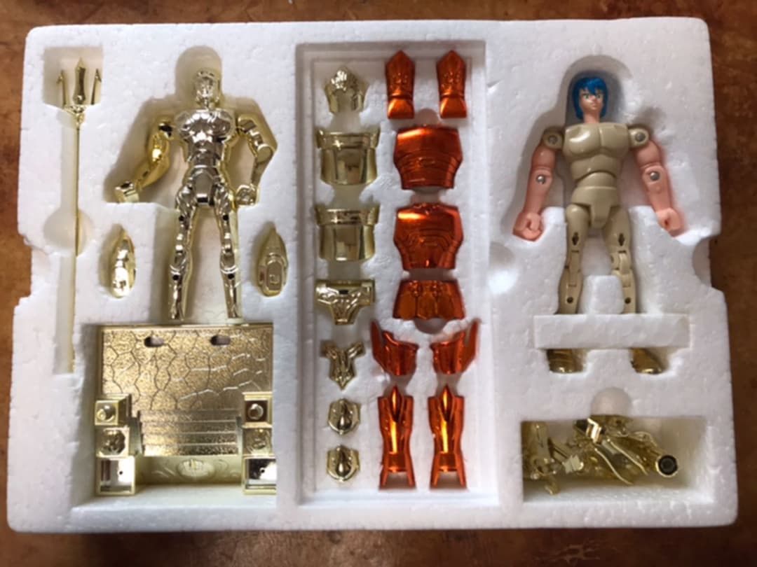 聖闘士星矢 セイントクロス ポセイドン編 バンダイ 当時物 4体まとめ