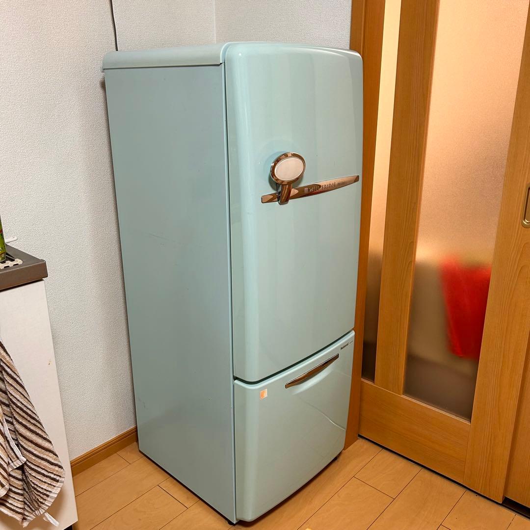 写真追加 National will fridgeレトロデザイン 冷蔵庫 レトロデザイン