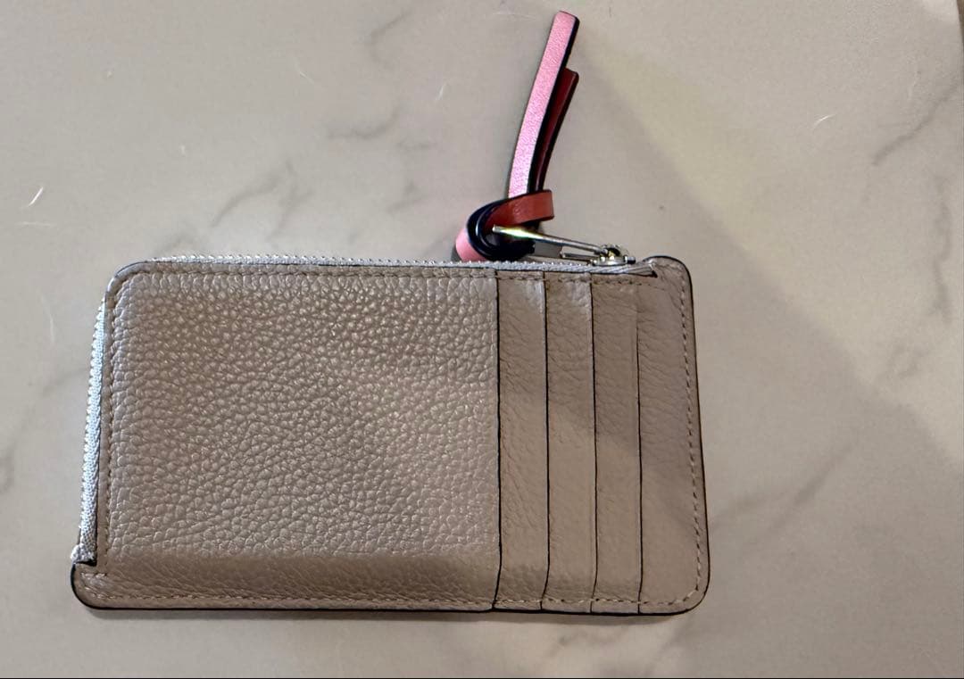 LOEWE レザー ケース グレー・ブラウン