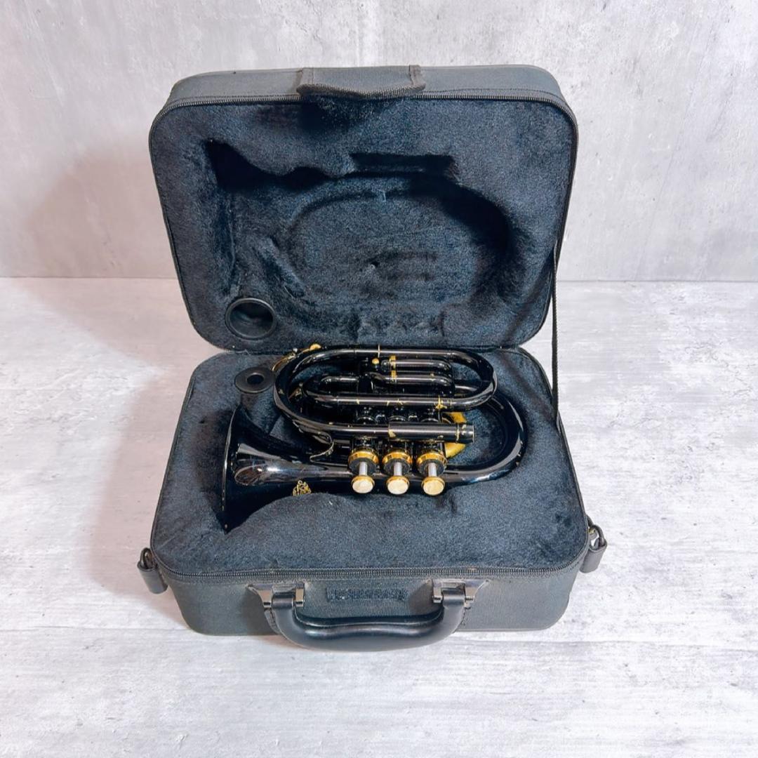 J.Michael マイケル　ポケットトランペット本体 ブラック 黒