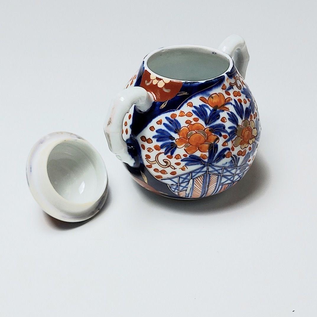 22-342 古伊万里シュガーポット