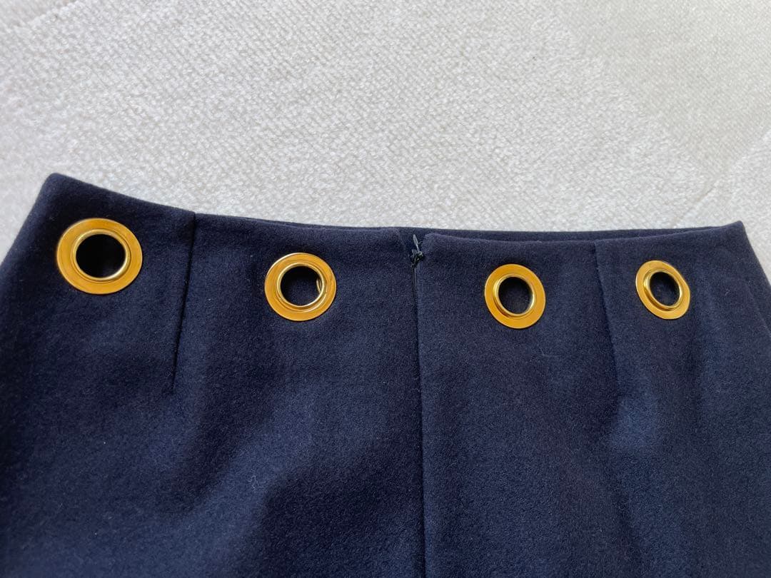 【極美品】 CELINE（セリーヌ）ウールカシミヤ スカート