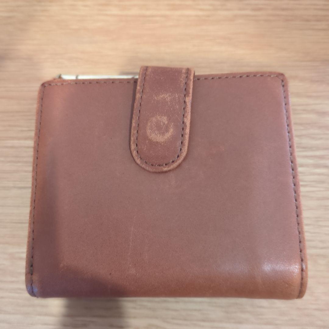 ダヤン ランプの灯り レザー二つ折り財布