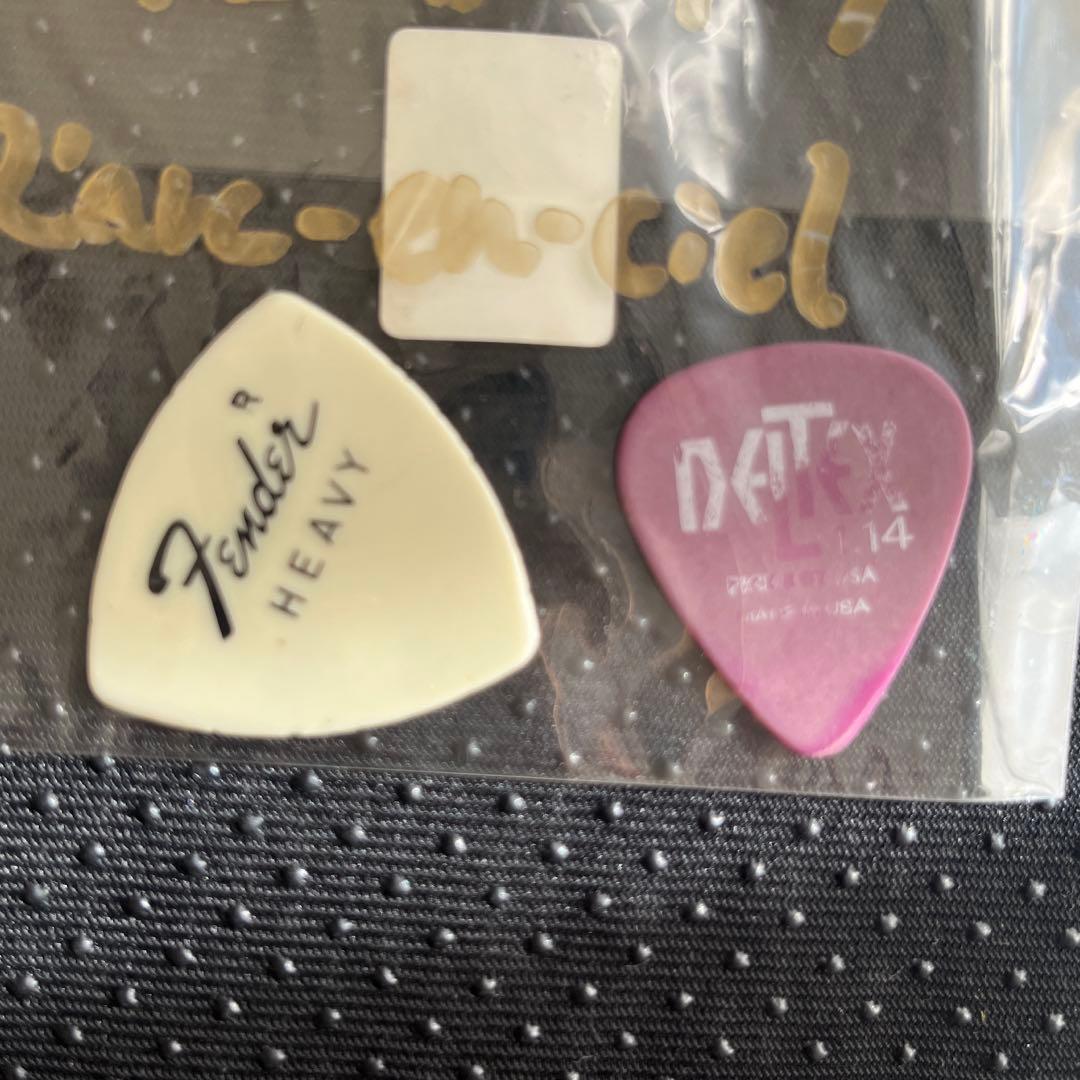 激レア！1992年インディーズ時代ラルクTETSU 本人使用ピック(おまけ付)