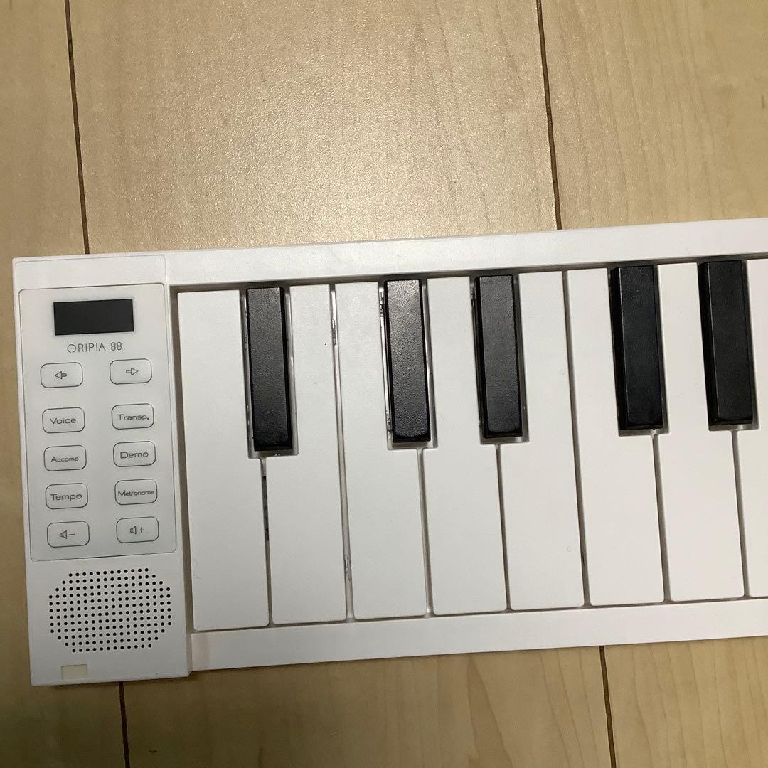 折り畳みピアノ ORIPIA88 (USB変換充電ケーブル付き)