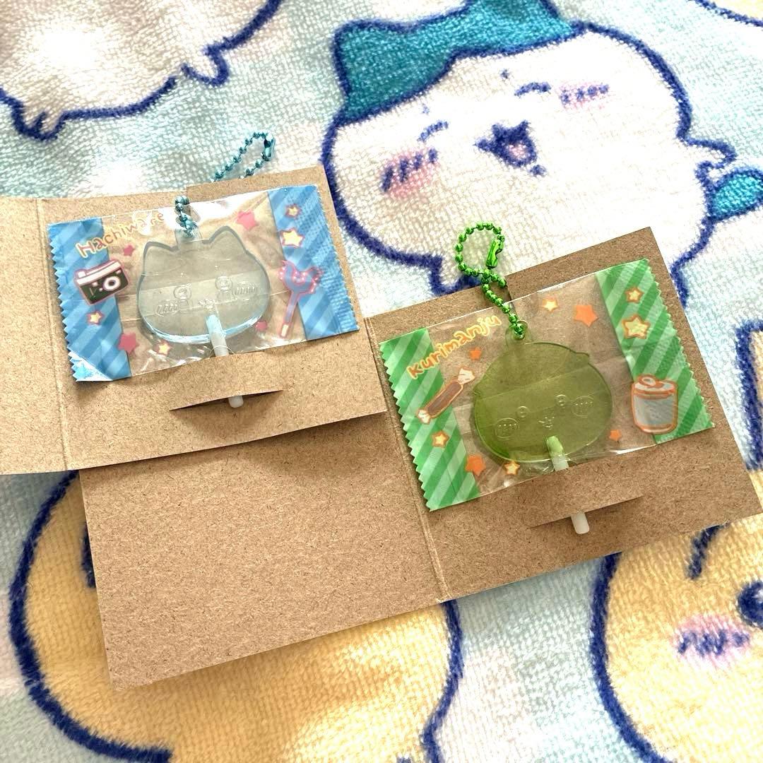 ②ちいかわ　キャンディチャームズ　ハチワレ&くりまんじゅう　2個セット