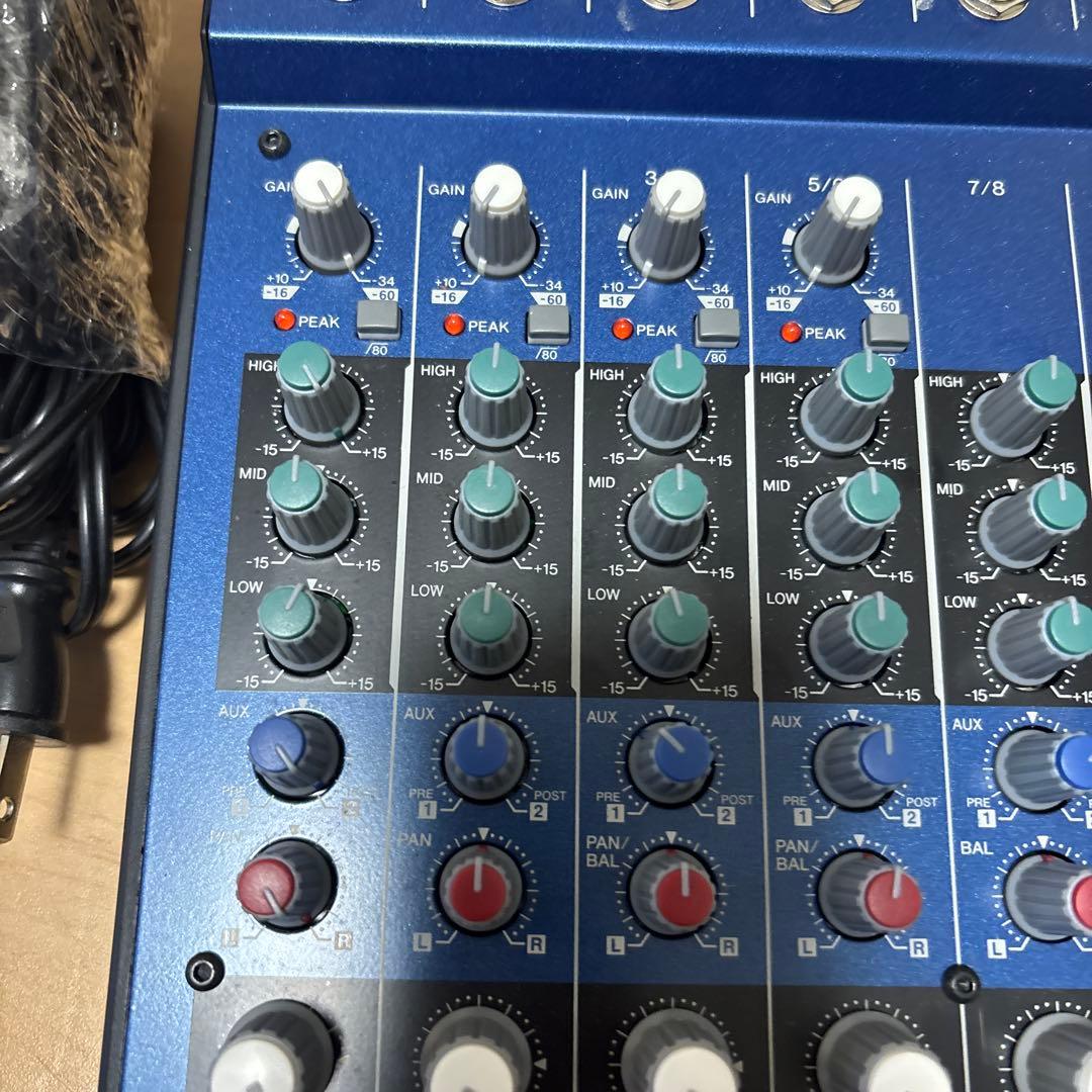 配信機器・PA機器・レコーディング機器 YAMAHA MG8/2FX