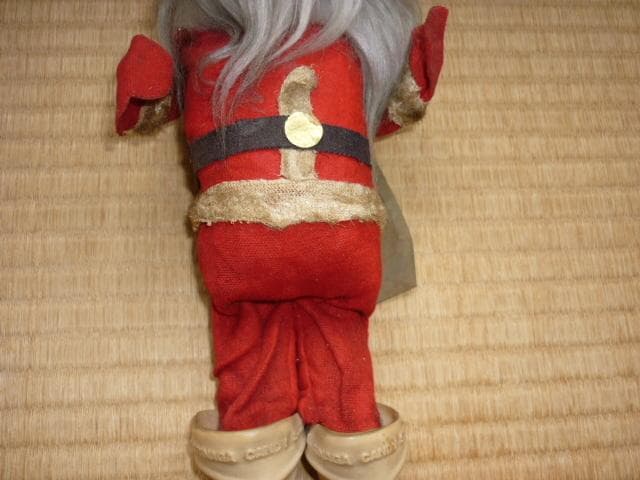 極希少 非売品 昭和10年頃◆森永キャンデーストア 銀座店 店頭用サンタクロース