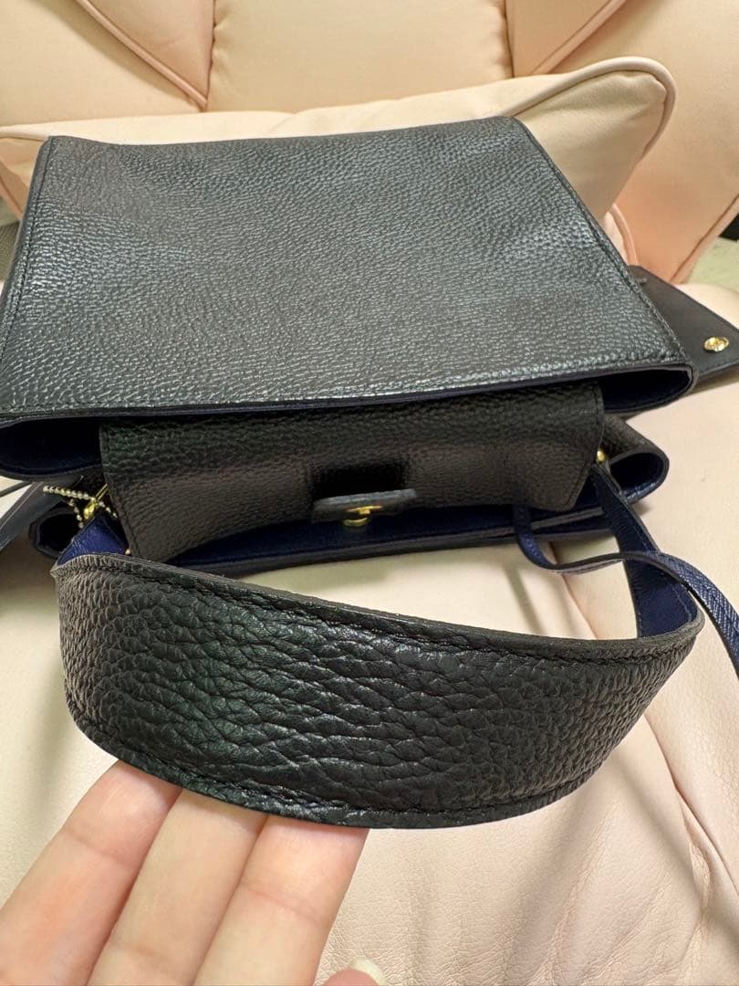 【美品】ADMJ スワロフスキー ハンドバッグ　ショルダー　キラキラ　バッグ