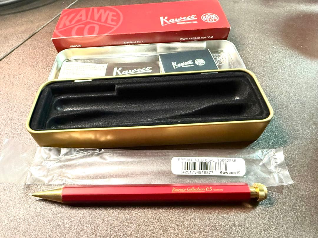 【新品・未使用／0.5mm】カヴェコ カヴェコスペシャル／コレクション（レッド）