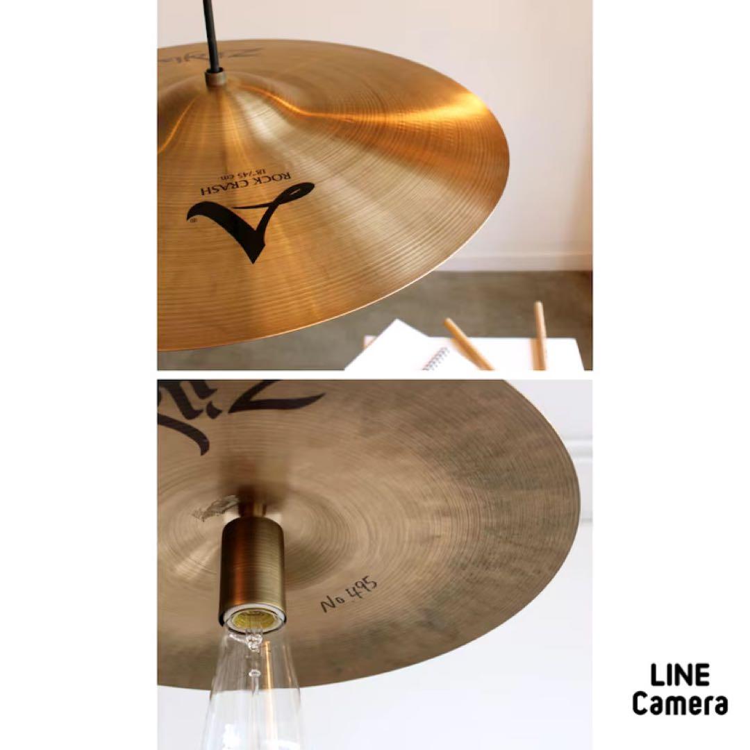 p*o様 ディクラッセ シンバル ペンダントランプ 18インチ 照明