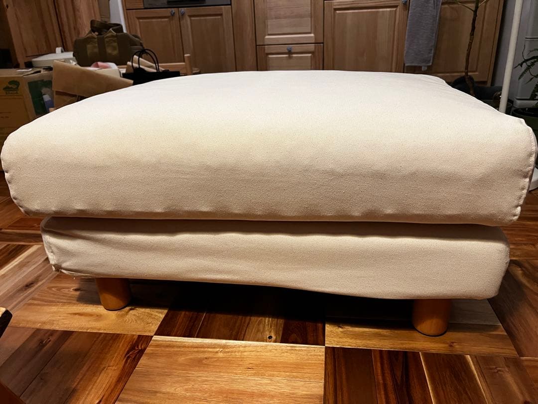 無印良品　布製オットマン