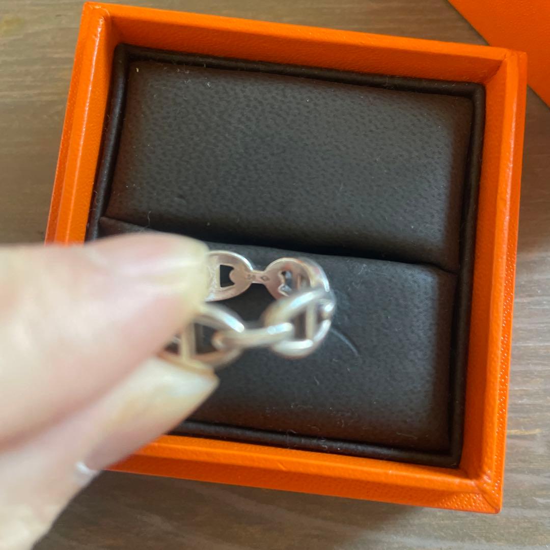 【国内正規店】HERMES アンシェネ リング シェーヌダンクル