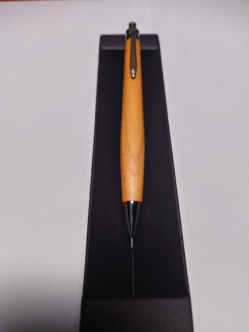 未使用 RED LINE PEN ケヤキ シャープペンシル オリジナル金具 木製