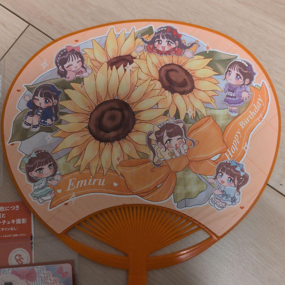 川本笑瑠 2025 生誕祭 セット チェキ 半券 トレカ うちわ きゅーす