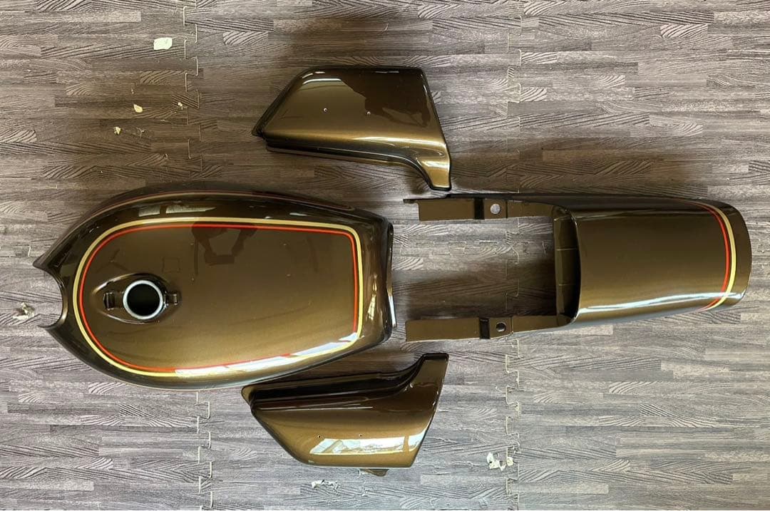カワサキ KZ900 Z750A4 外装セット タンク ダイヤモンド・ブラウン