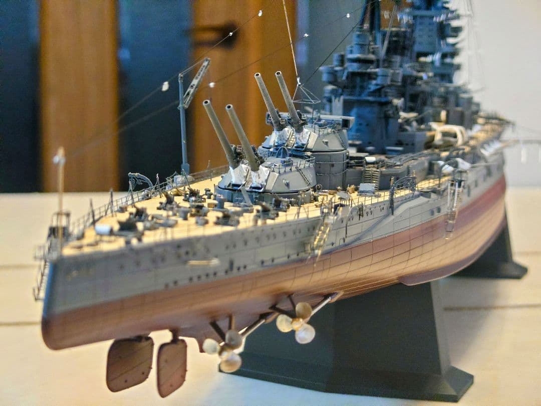 k*郎様 期間限定値下げ精密模型長門 開戦時（改） 1/350ポントス長門