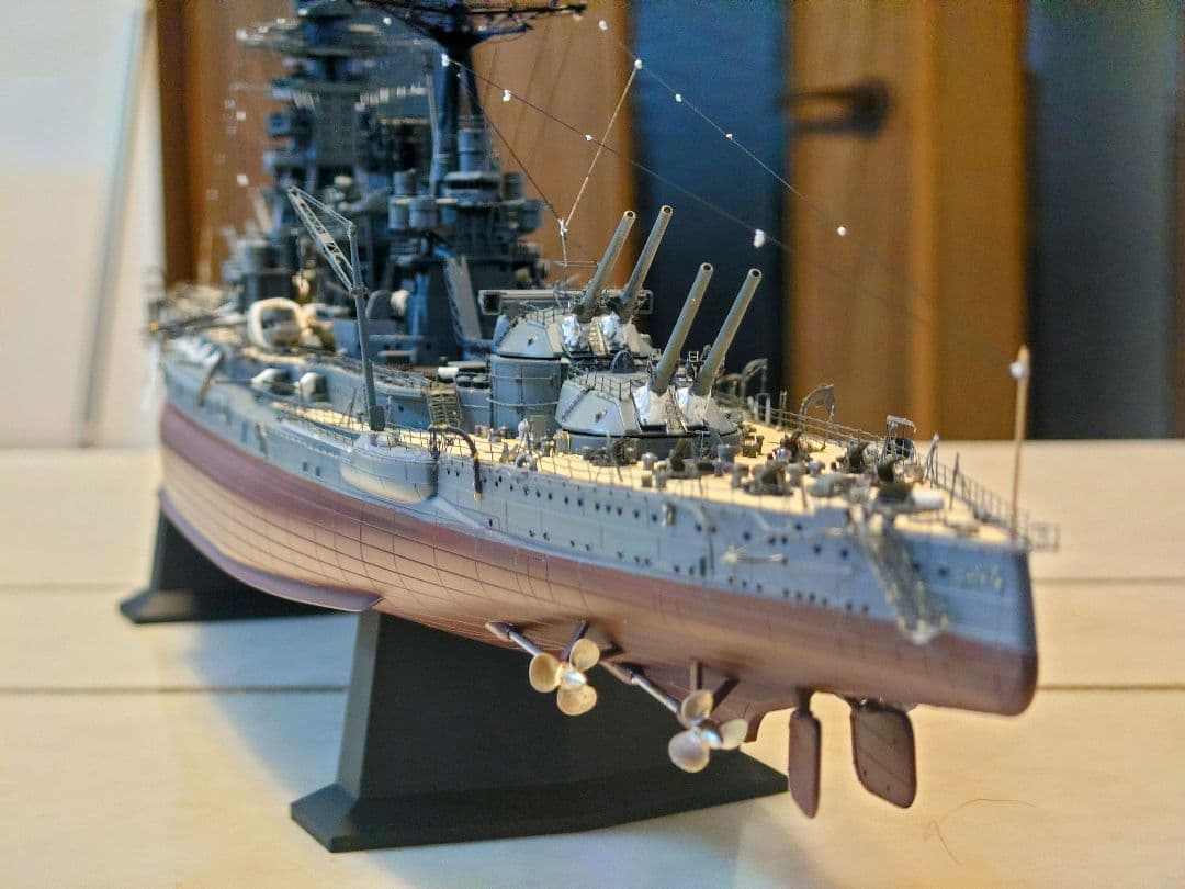 k*郎様 期間限定値下げ精密模型長門 開戦時（改） 1/350ポントス長門