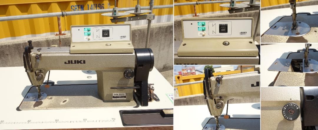 中古】K▽ジューキ 工業用 ミシン 本縫い DDL-5570 (37098) 工業用