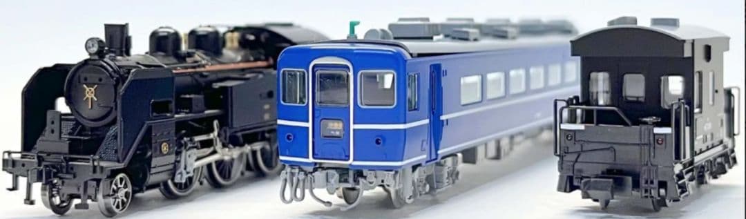 TOMIX98563東武鉄道14系ヨ8000形（SL大樹青色）蒸気機関5両セット