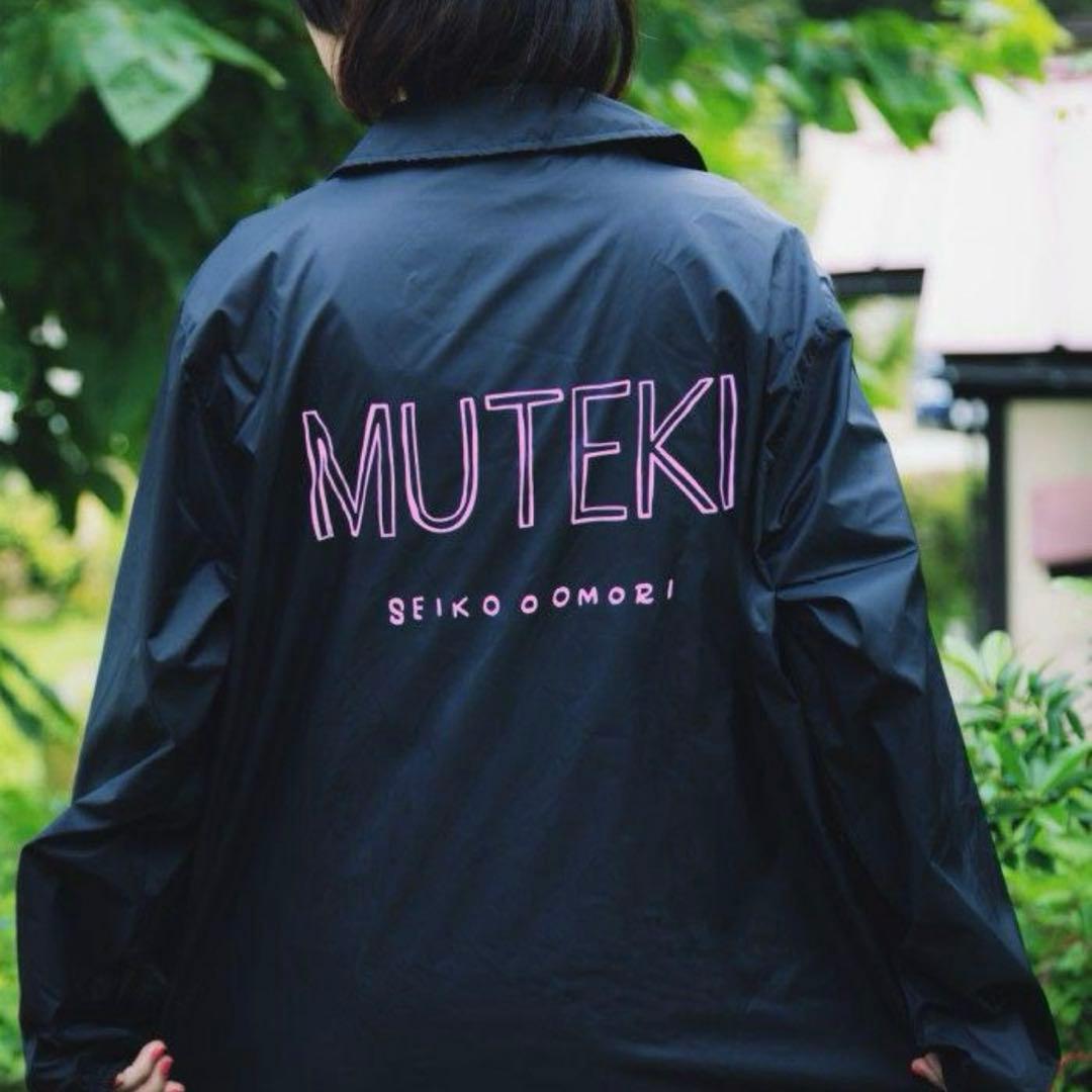 大森靖子MUTEKIコーチジャケットMサイズ ZOC ディスクユニオン限定