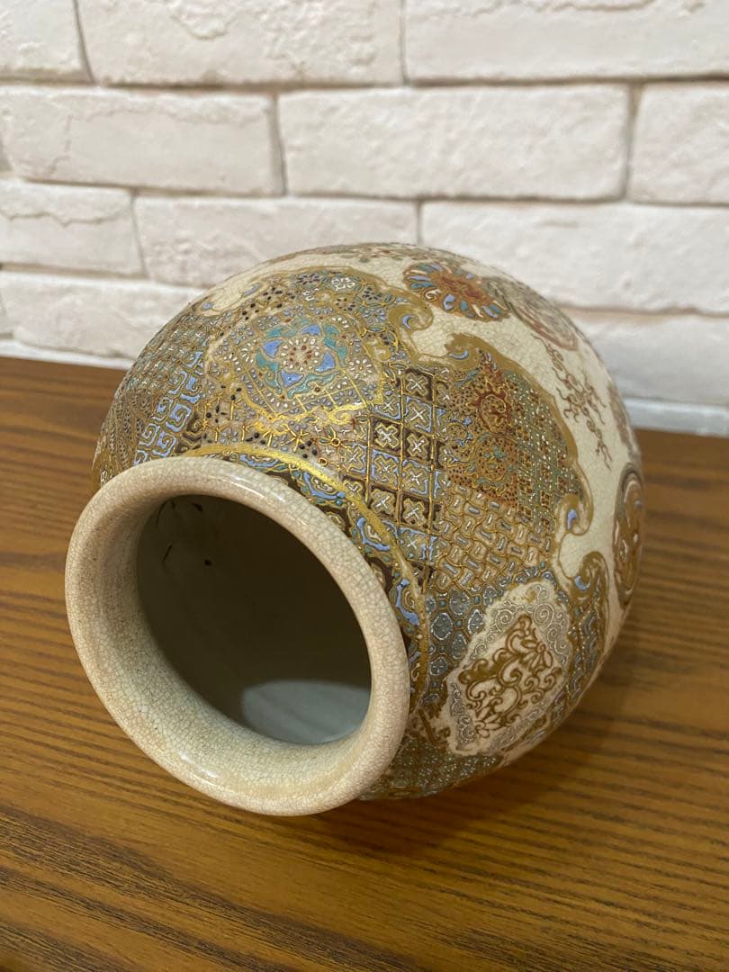 ⭐️【全国送料無料】壺　陶芸　￼工芸　￼明治　昭和　古美術　アンティーク　骨董品