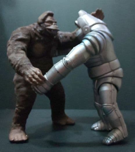 東宝『キングコング＆メカニコング ソフビ2種セット（キングコングの