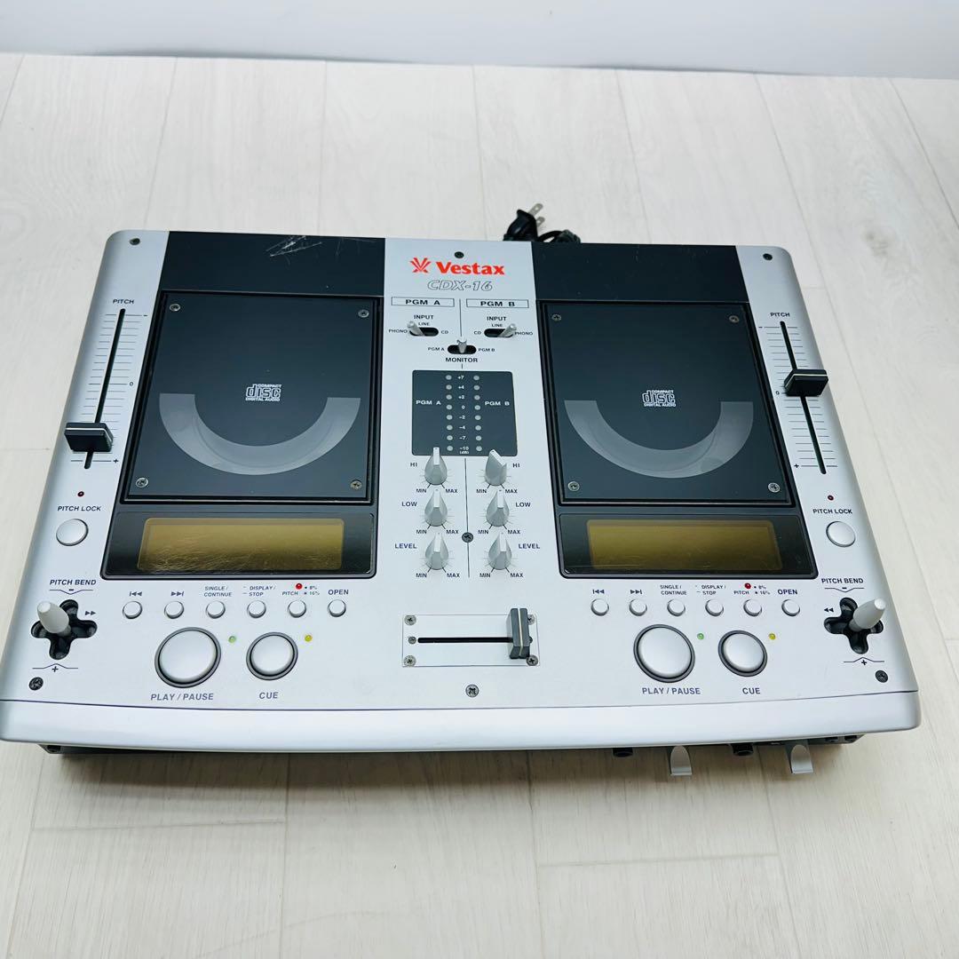 Vestax CDX-16 Vestax CDJプレーヤー CDX-16 Vestax Black CDX-16