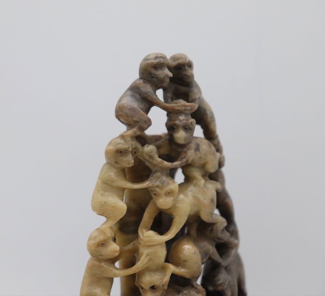 時代 寿山石彫 猿 置物 送料込み251011 2026年最新】寿山石 置物の人気