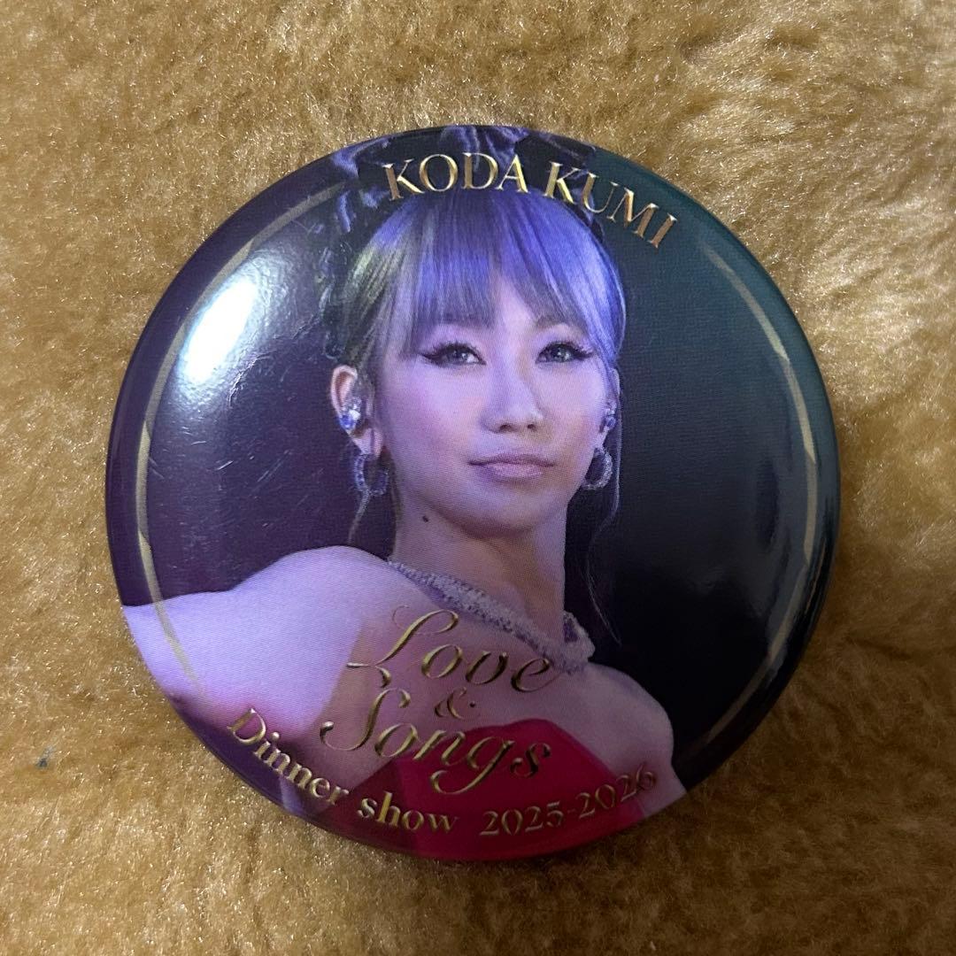 倖田來未・缶バッチ・2025年ディナーショー - メルカリ